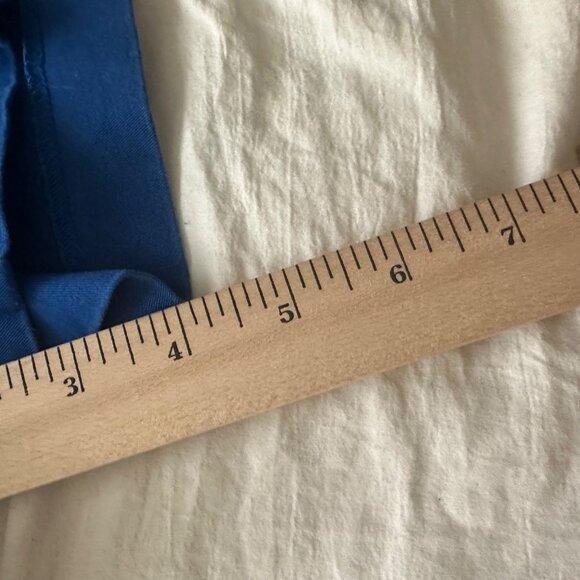 Nautica Womens Classic Fit Royal Blue Cotton Blend Shorts Size 10 Beachy Summer - Picture 9 of 10